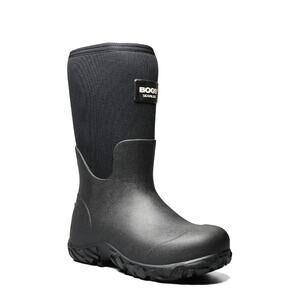 Bogs Men's Black Workman Composite Toe Waterproof Work Boots Size 12